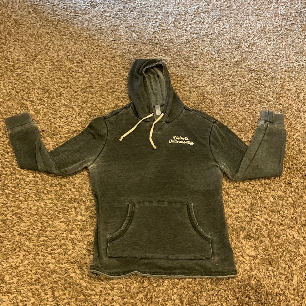 “I Listen to Callie and Jeff” - Upside Podcast Hoodie
